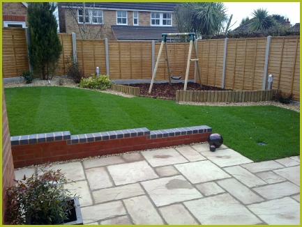 Full Garden In Bromsgrove Completed By Redditch Based Landscapers/Landscape Gardeners : Advanscape